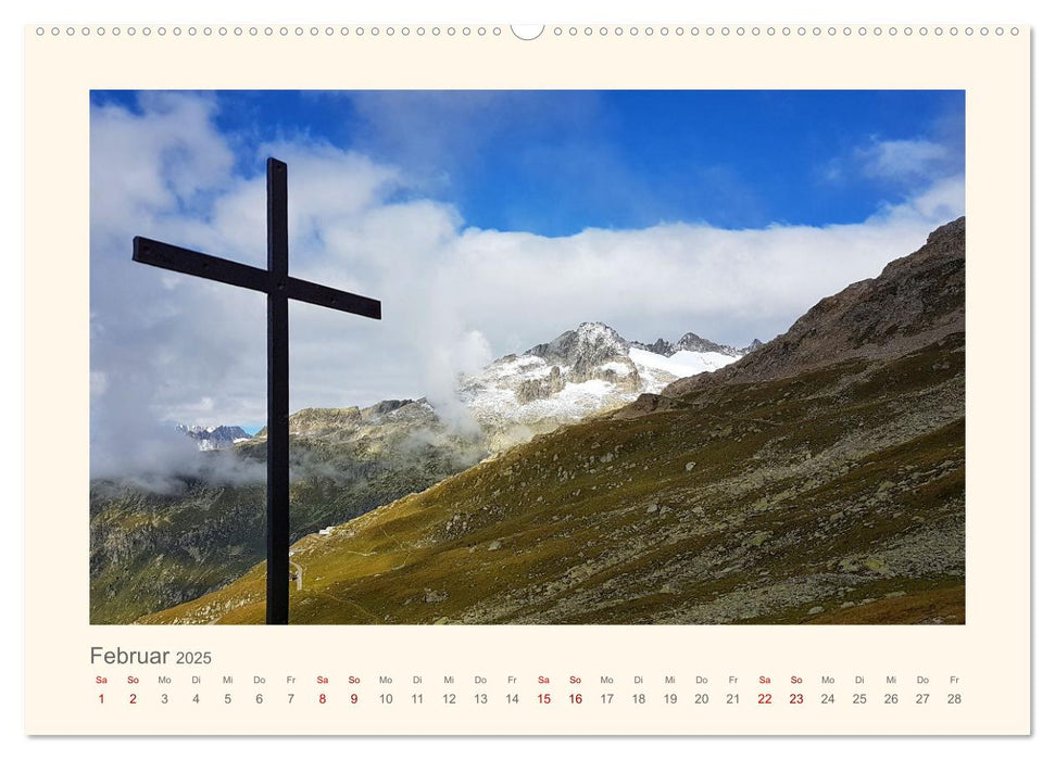 Alpen Blick (CALVENDO Premium Wandkalender 2025)