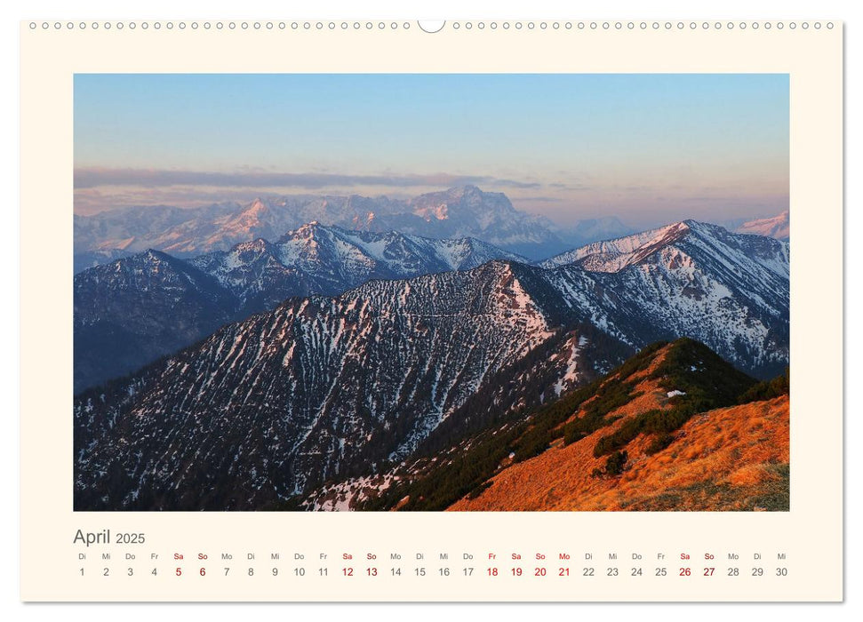 Alpen Blick (CALVENDO Premium Wandkalender 2025)