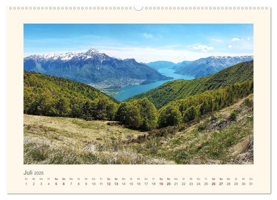 Alpen Blick (CALVENDO Premium Wandkalender 2025)