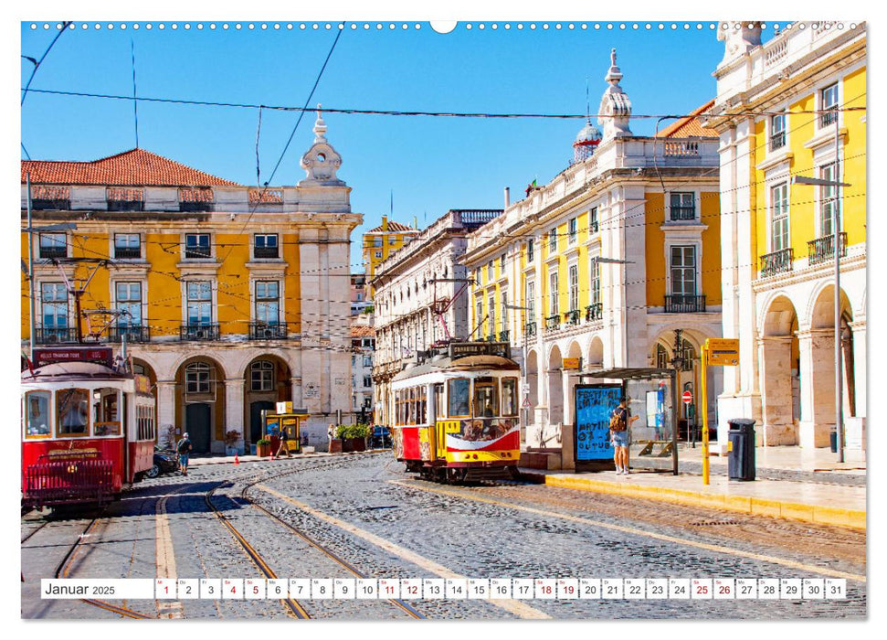 Portugal - die schönsten Impressionen (CALVENDO Premium Wandkalender 2025)