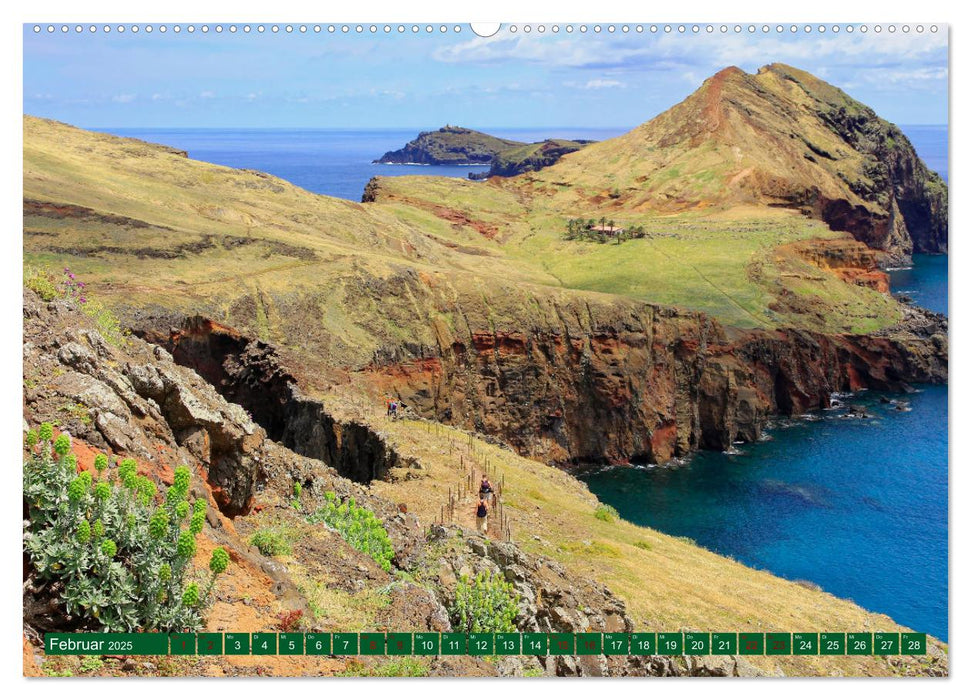 Madeira und Porto Santo (CALVENDO Premium Wandkalender 2025)