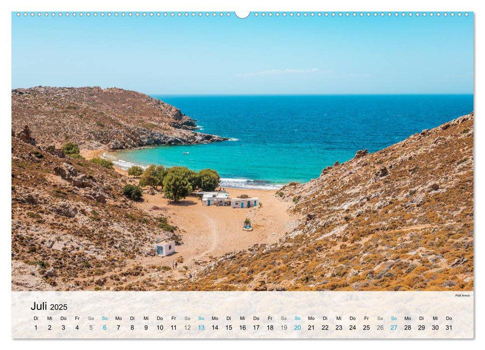 Patmos - Die heilige Insel (CALVENDO Premium Wandkalender 2025)