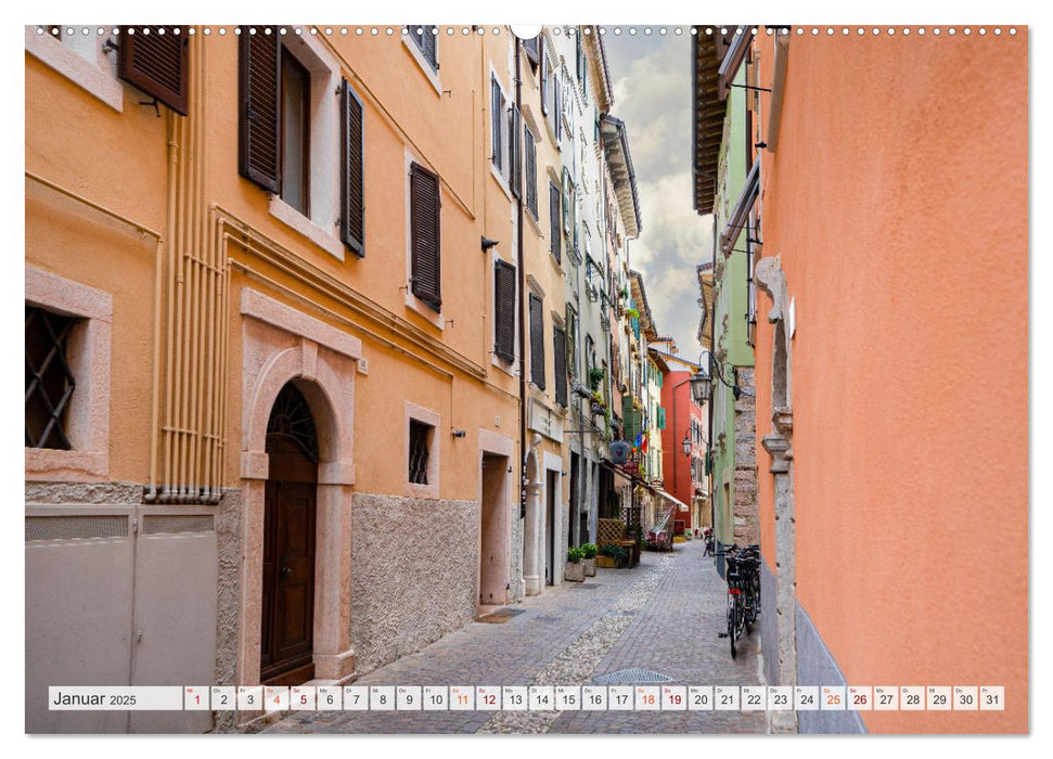 Riva del Garda Impressionen vom Gardasee (CALVENDO Premium Wandkalender 2025)