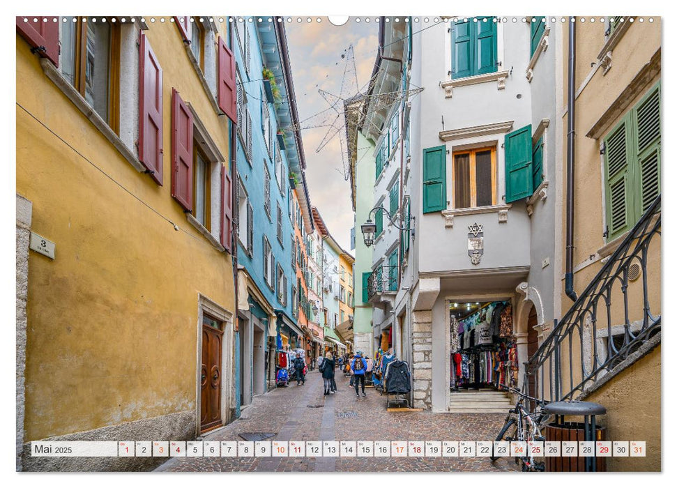 Riva del Garda Impressionen vom Gardasee (CALVENDO Premium Wandkalender 2025)