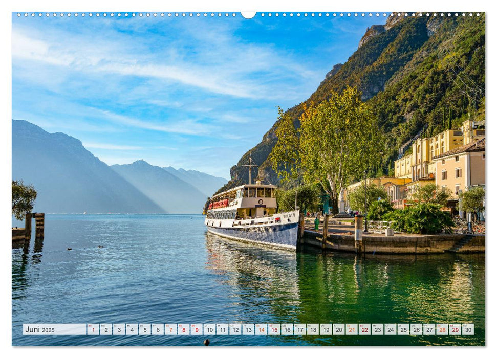 Riva del Garda Impressionen vom Gardasee (CALVENDO Premium Wandkalender 2025)