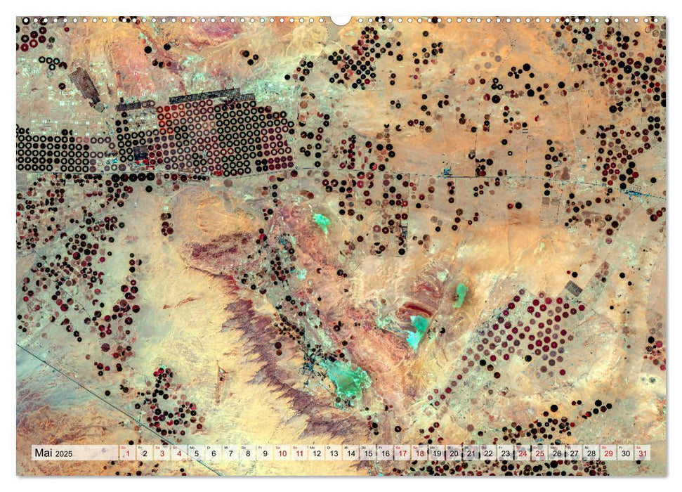 Sensationelle Bilder Unserer Erde - Oasen Wüstenstädte Millionenstädte (CALVENDO Premium Wandkalender 2025)