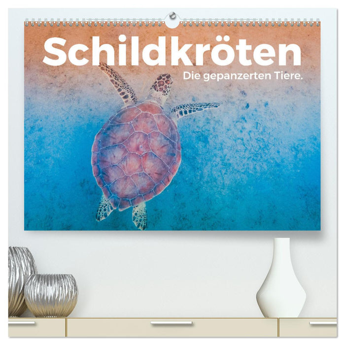 Schildkröten - Die gepanzerten Tiere. (CALVENDO Premium Wandkalender 2025)