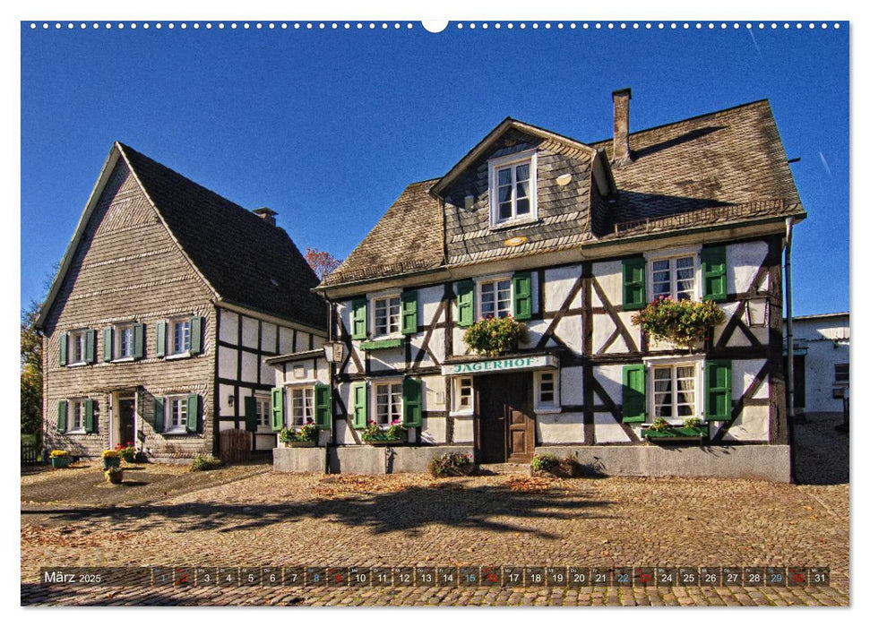 Stadtansichten Bergneustadt (CALVENDO Premium Wandkalender 2025)