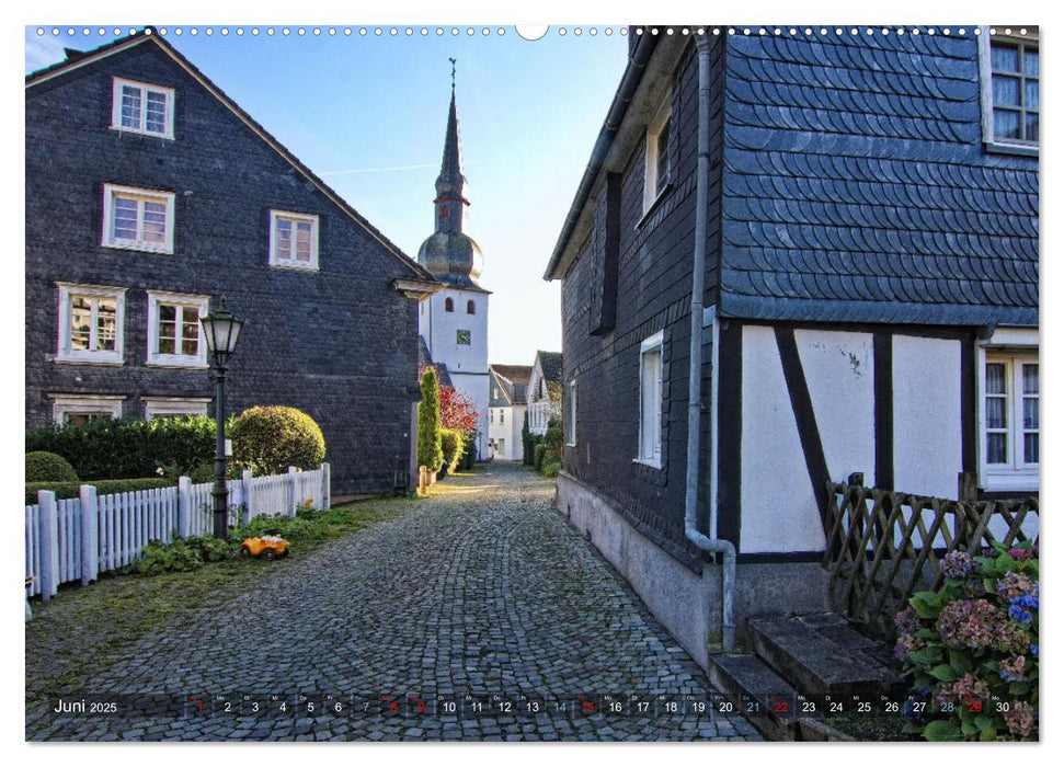 Stadtansichten Bergneustadt (CALVENDO Premium Wandkalender 2025)