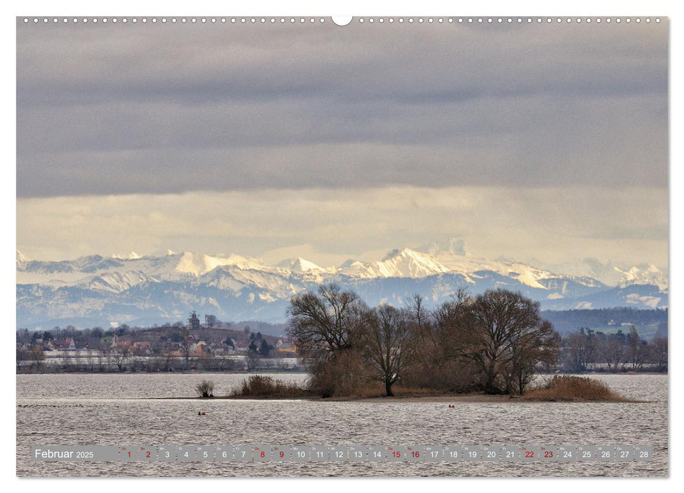 Zauberhafter Westlicher Bodensee (CALVENDO Wandkalender 2025)