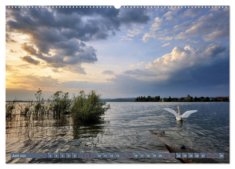 Zauberhafter Westlicher Bodensee (CALVENDO Wandkalender 2025)