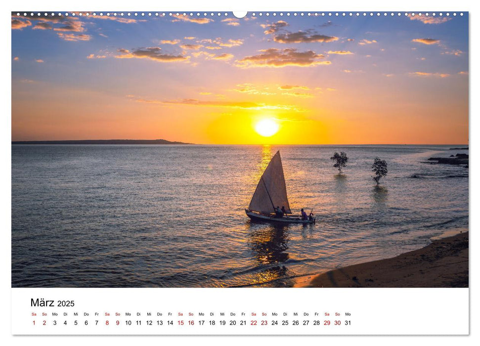 Naturparadies Madagaskar (CALVENDO Premium Wandkalender 2025)