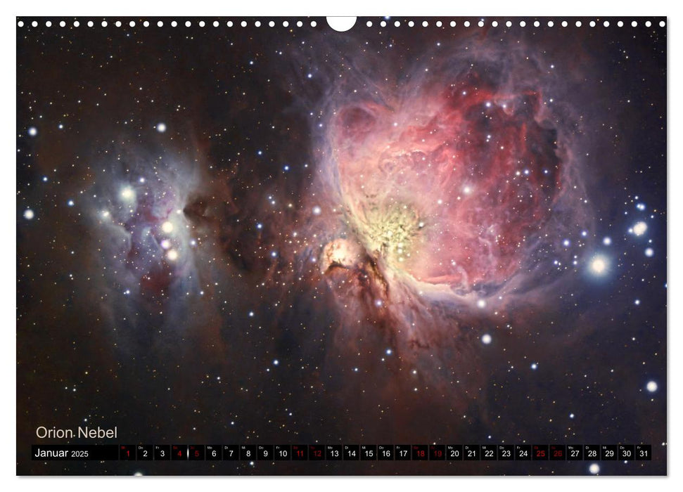 Deep Sky Kalender (CALVENDO Wandkalender 2025)