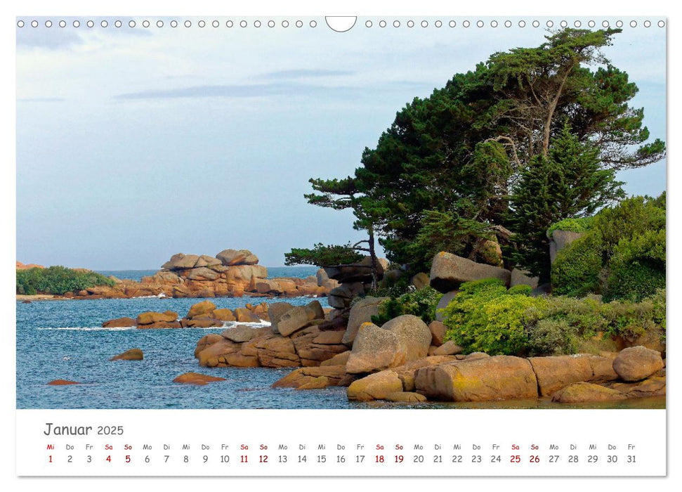 Breizh - Bretagne (CALVENDO Wandkalender 2025)