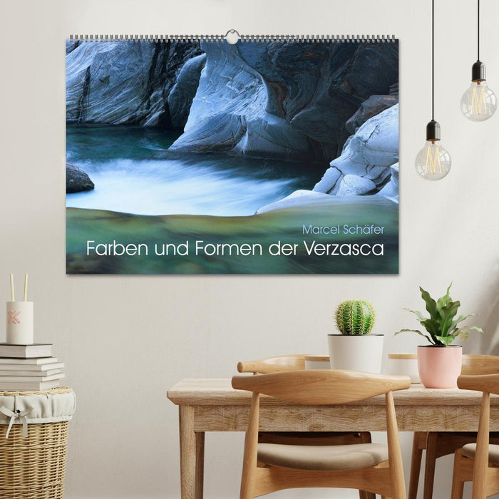 Farben und Formen der Verzasca (CALVENDO Wandkalender 2025)