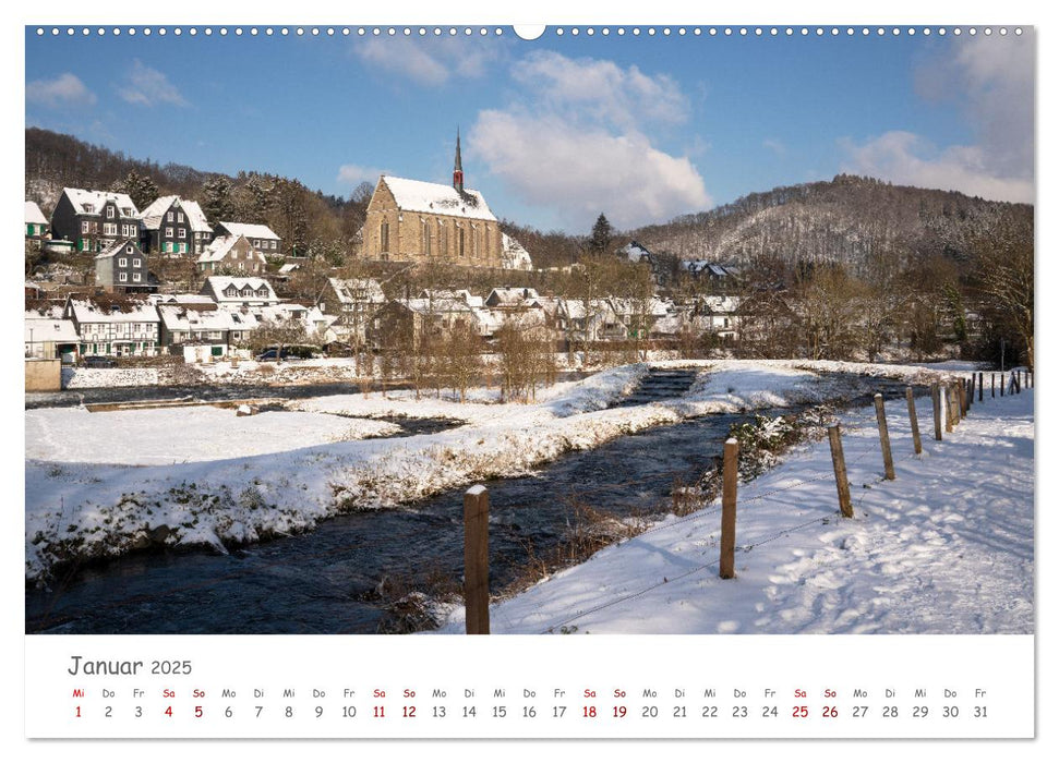 Heimat Entdecken: Bergisches Land (CALVENDO Premium Wandkalender 2025)