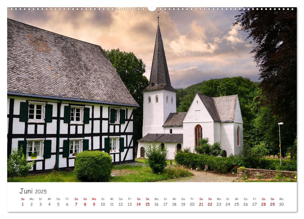 Heimat Entdecken: Bergisches Land (CALVENDO Premium Wandkalender 2025)