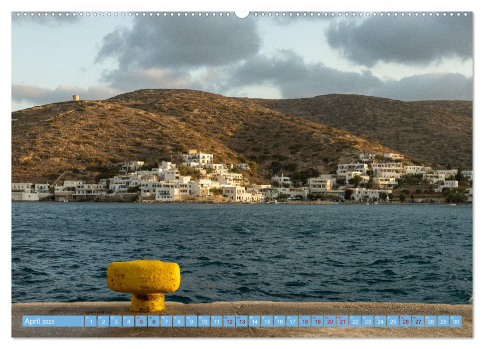 Amorgos - Kykladenimpressionen (CALVENDO Premium Wandkalender 2025)