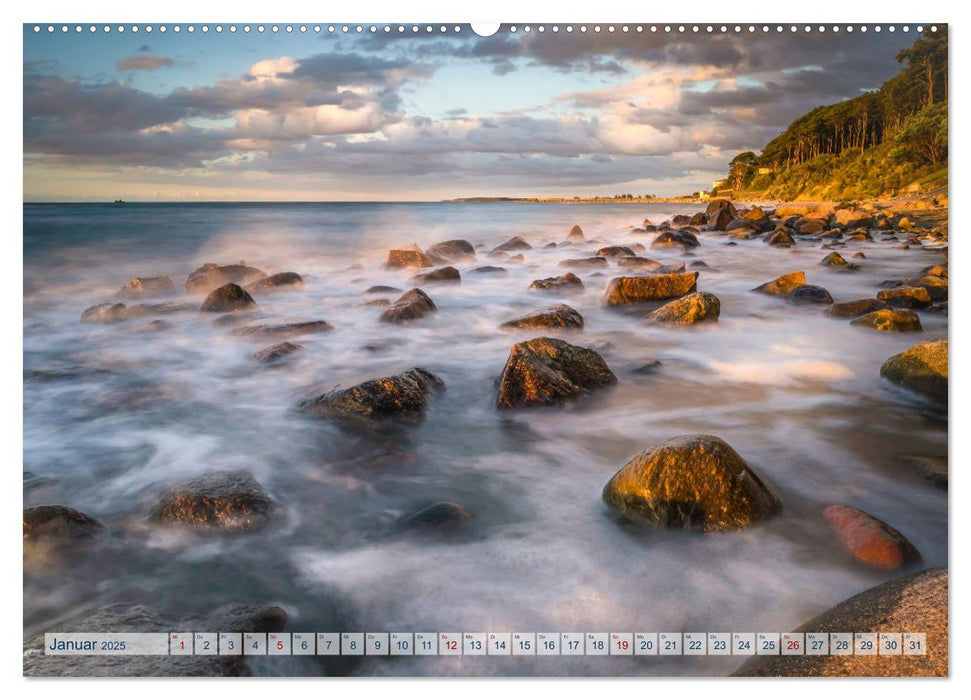 Farben der Ostsee (CALVENDO Premium Wandkalender 2025)