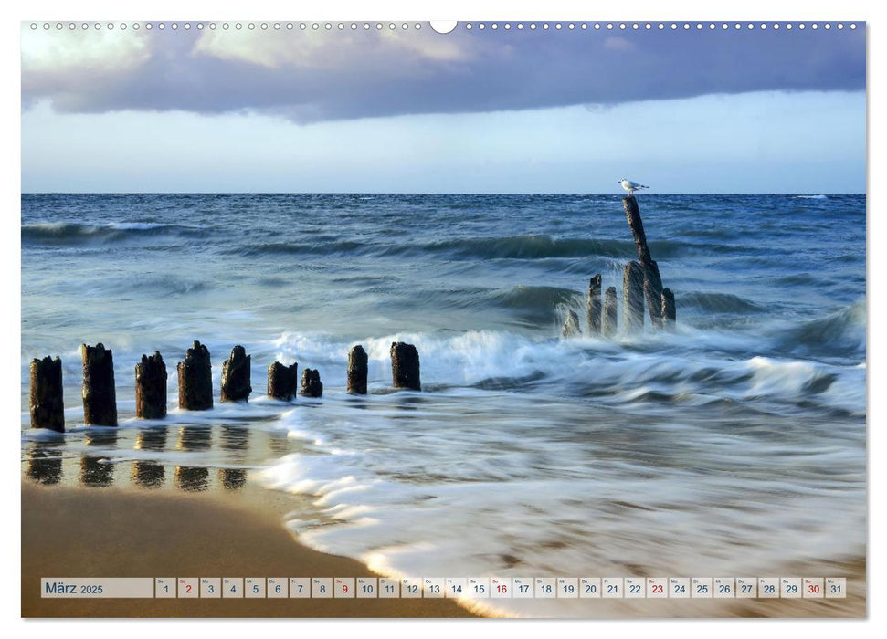 Farben der Ostsee (CALVENDO Premium Wandkalender 2025)