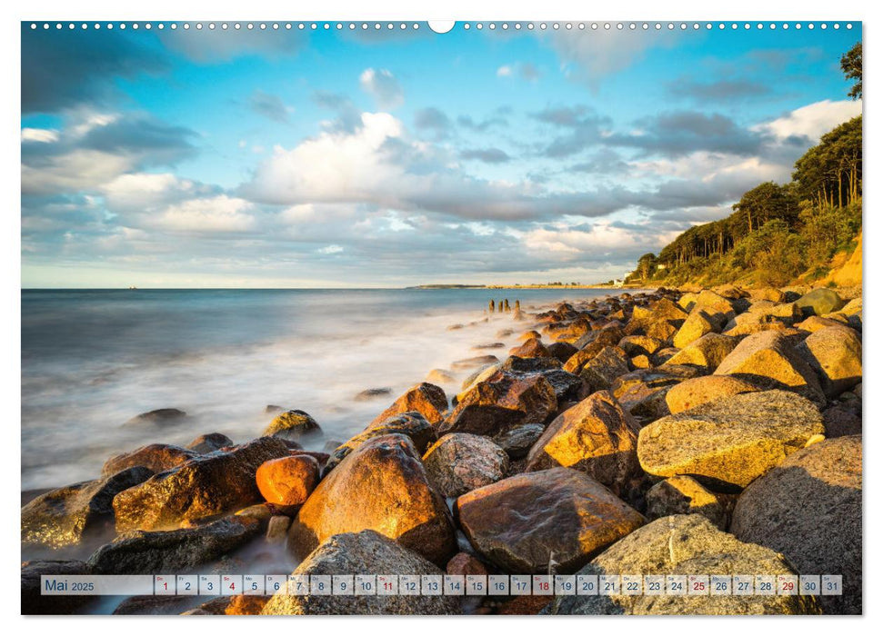 Farben der Ostsee (CALVENDO Premium Wandkalender 2025)