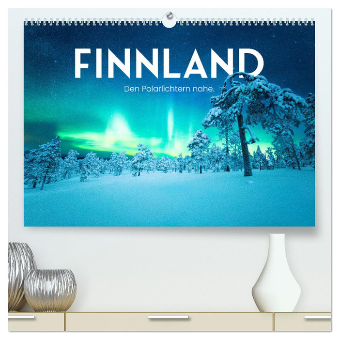 Finnland - Den Polarlichtern nahe. (CALVENDO Premium Wandkalender 2025)