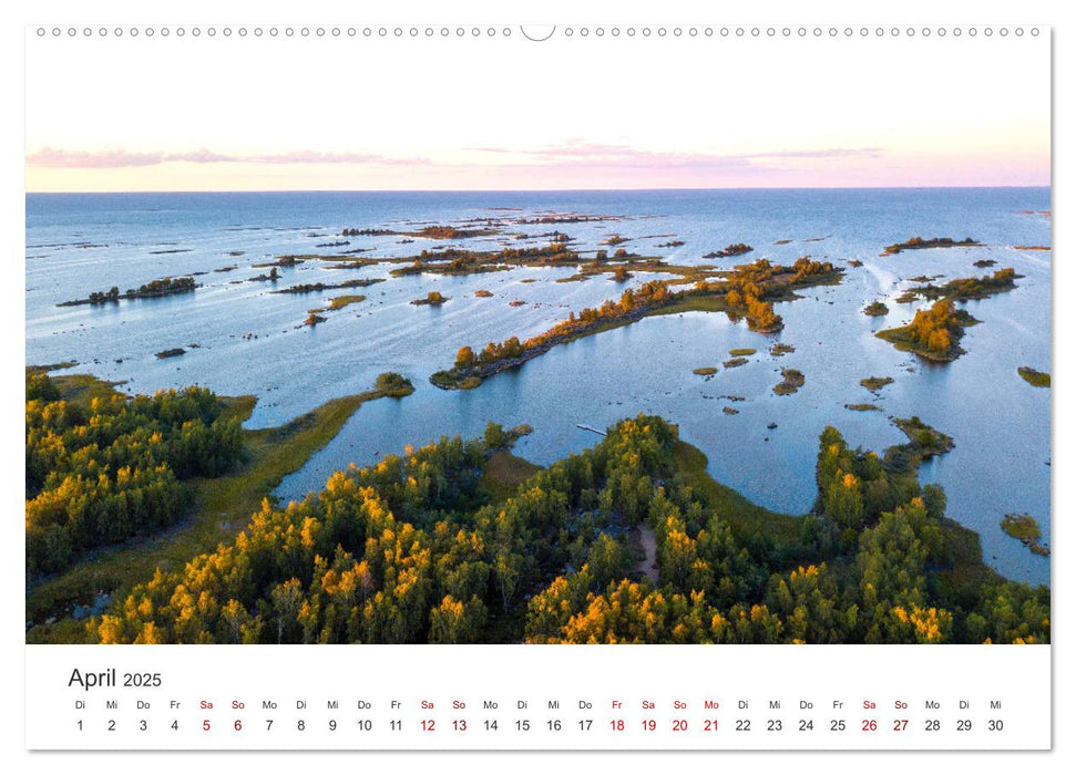 Finnland - Den Polarlichtern nahe. (CALVENDO Premium Wandkalender 2025)