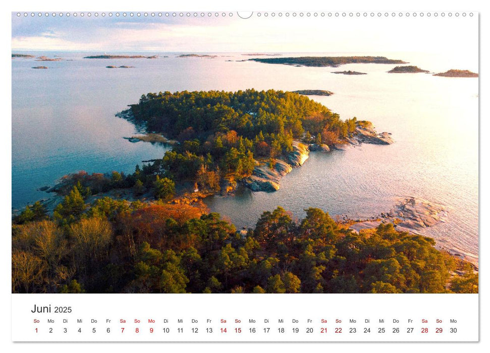 Finnland - Den Polarlichtern nahe. (CALVENDO Premium Wandkalender 2025)