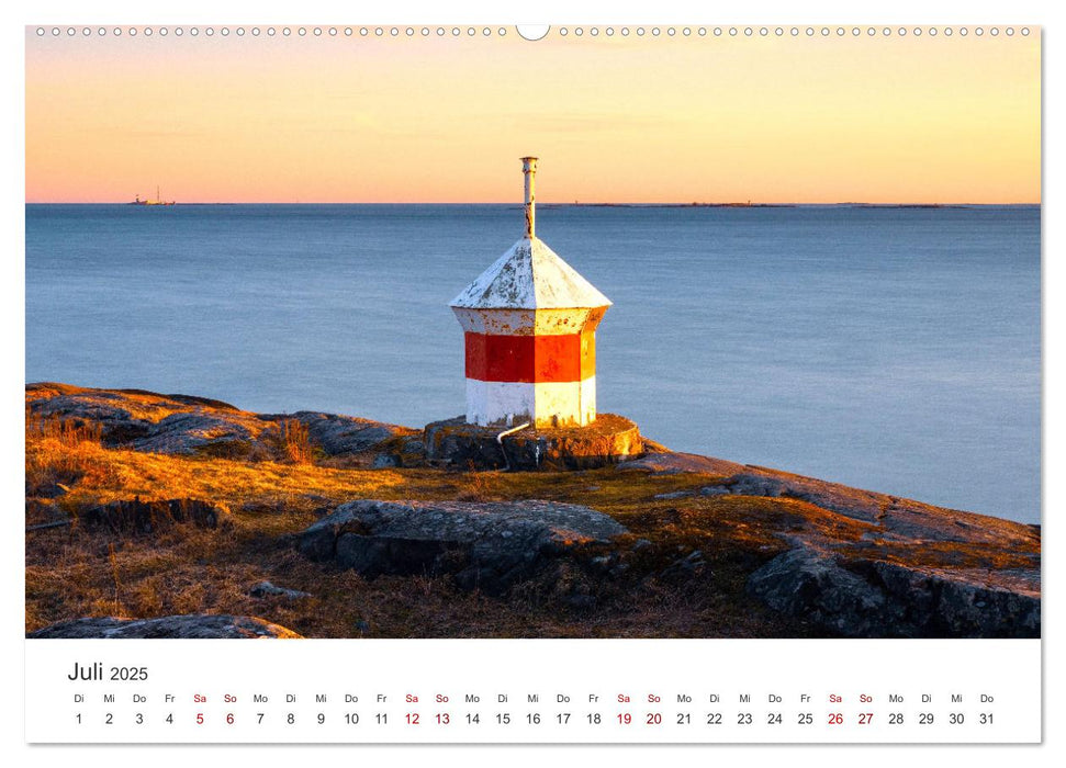 Finnland - Den Polarlichtern nahe. (CALVENDO Premium Wandkalender 2025)