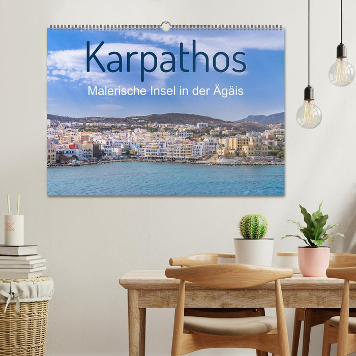 Karpathos - Malerische Insel in der Ägäis (CALVENDO Wandkalender 2025)