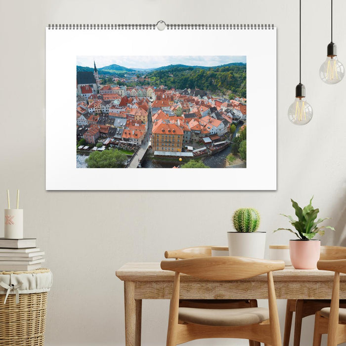 Ceský Krumlov - Böhmisch Krumau (CALVENDO Wandkalender 2025)