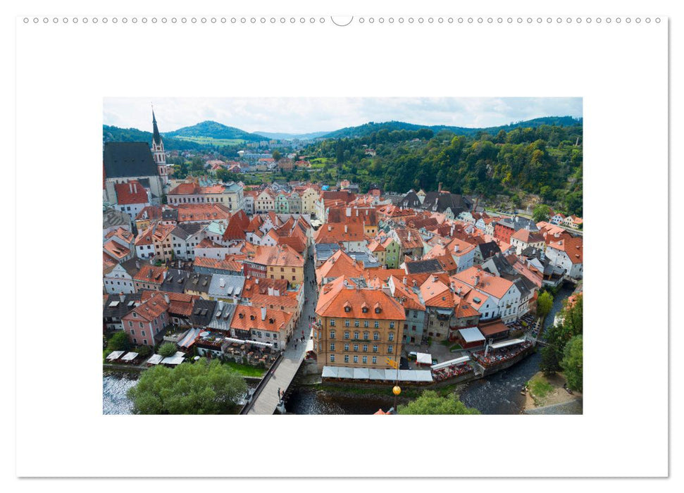 Ceský Krumlov - Böhmisch Krumau (CALVENDO Wandkalender 2025)