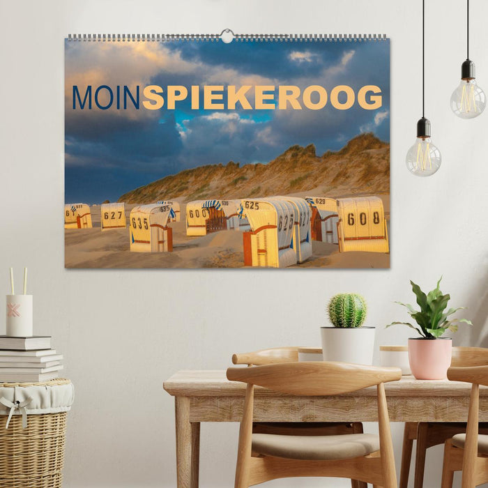 Moin Spiekeroog (CALVENDO Wandkalender 2025)