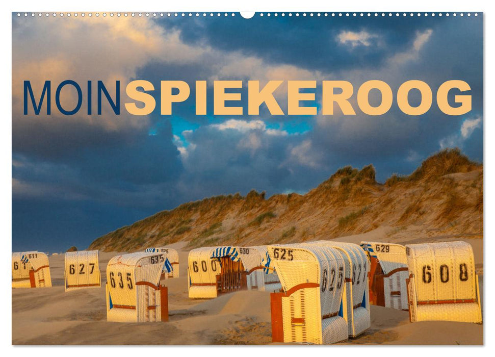 Moin Spiekeroog (CALVENDO Wandkalender 2025)