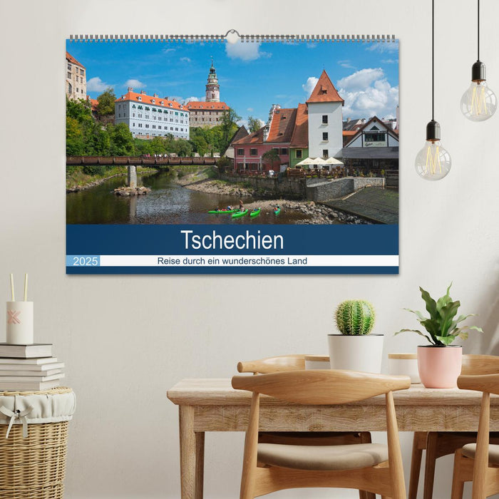 Tschechien - Eine Reise durch ein wunderschönes Land (CALVENDO Wandkalender 2025)