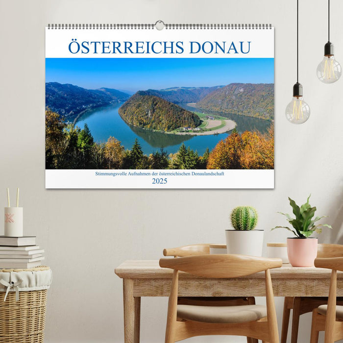 Österreichs Donau (CALVENDO Wandkalender 2025)