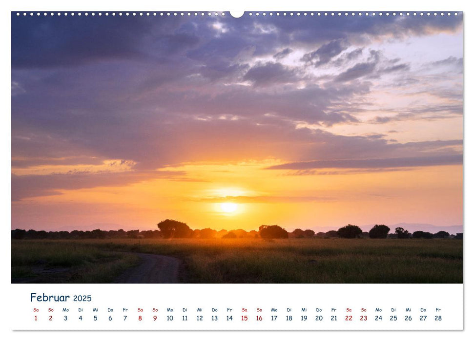 Fernweh Uganda - Naturschönheit Ostafrikas (CALVENDO Premium Wandkalender 2025)