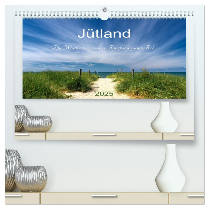 Jütland. Die Westküste zwischen Ringkøbing und Ribe (CALVENDO Premium Wandkalender 2025)