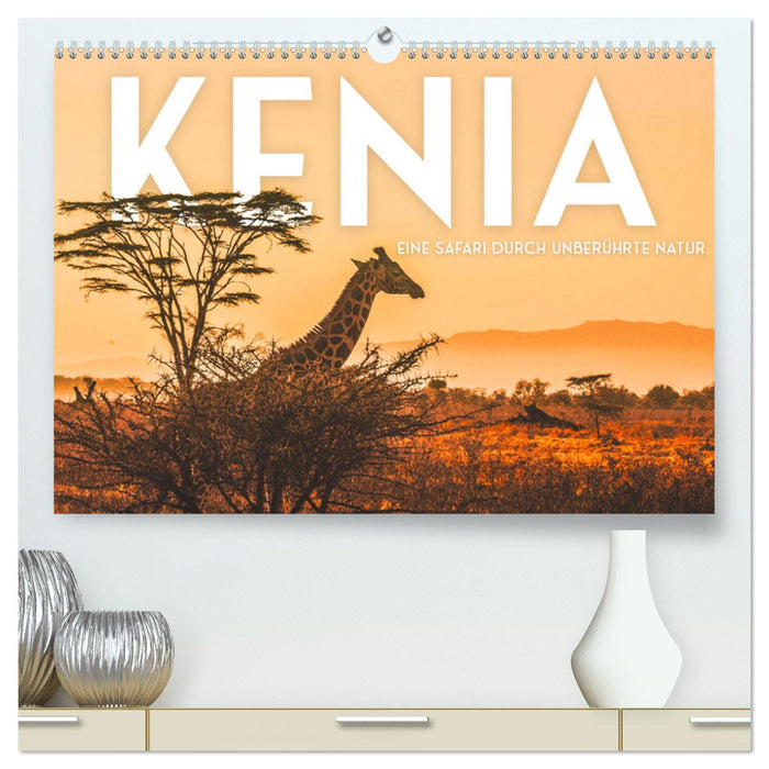 Kenia - Eine Safari durch unberührte Natur. (CALVENDO Premium Wandkalender 2025)