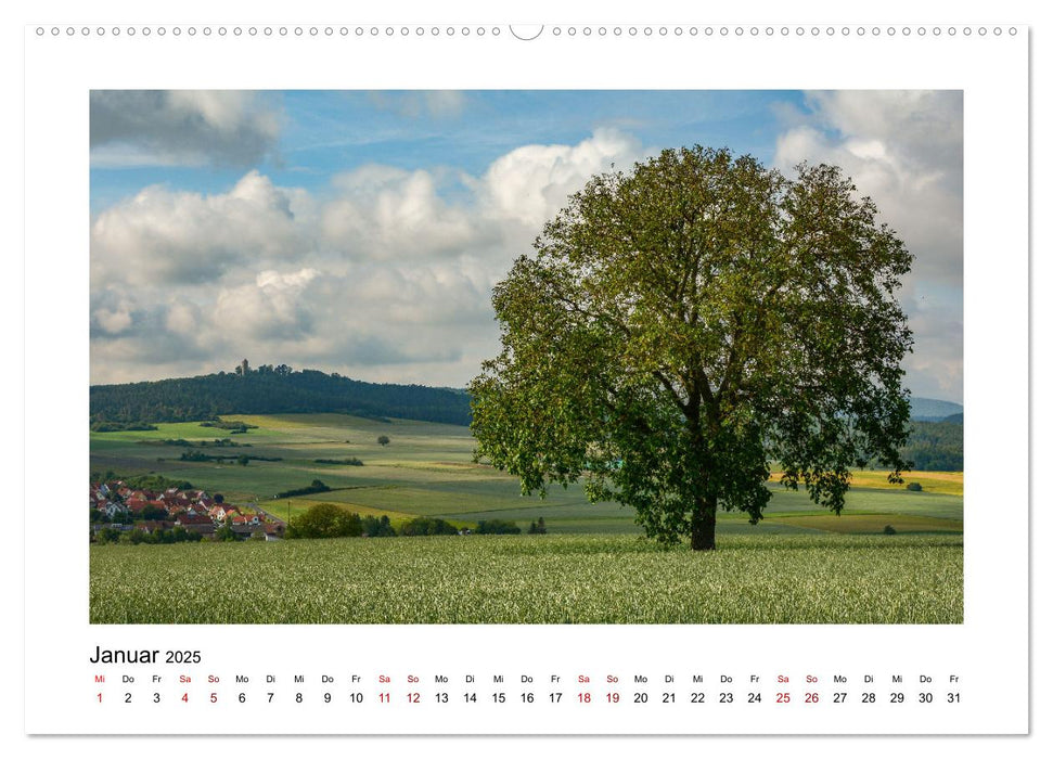 Stimmungsvolle Rhön (CALVENDO Premium Wandkalender 2025)