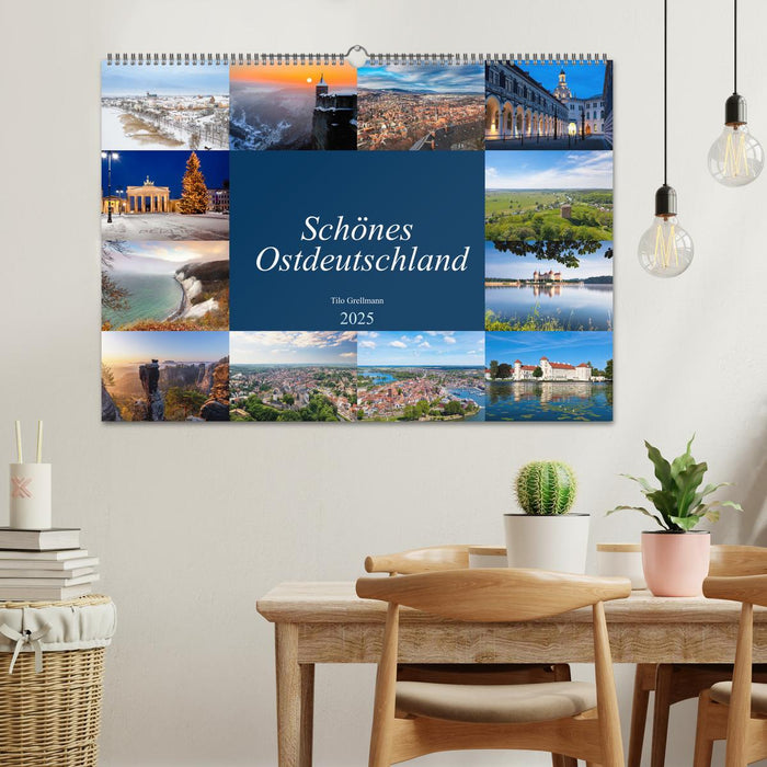 Schönes Ostdeutschland (CALVENDO Wandkalender 2025)