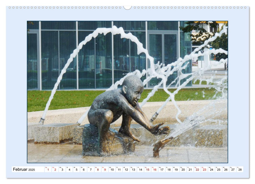 Schöne Wasserspiele (CALVENDO Premium Wandkalender 2025)