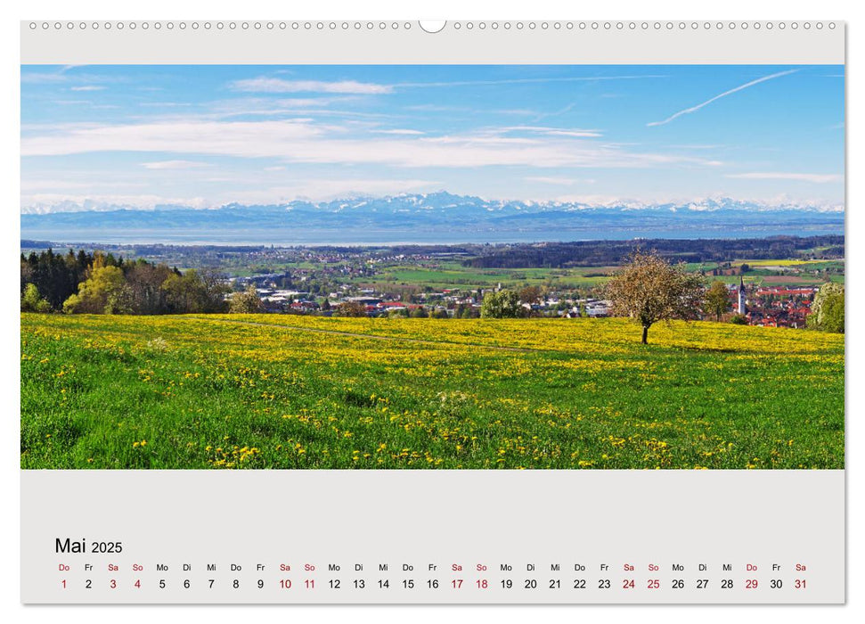 Bodensee - Landschaften (CALVENDO Premium Wandkalender 2025)