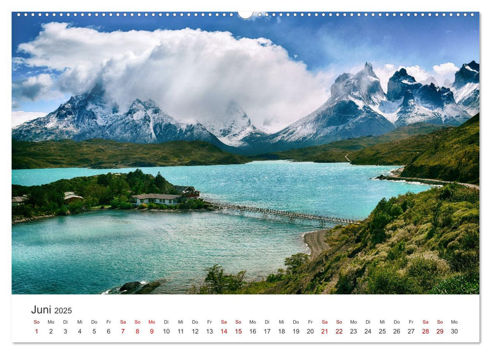 Chile - Das langgestreckte Land. (CALVENDO Premium Wandkalender 2025)