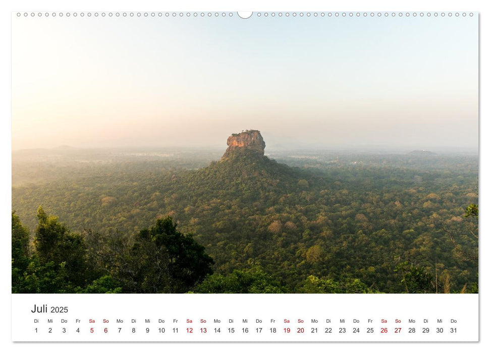 Sri Lanka - Eine einzigartige Trauminsel. (CALVENDO Premium Wandkalender 2025)