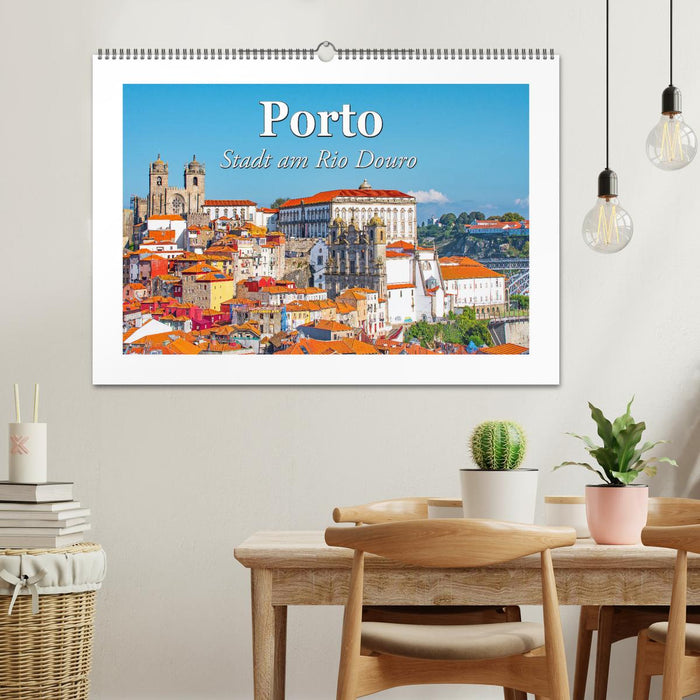 Porto - Stadt am Rio Douro (CALVENDO Wandkalender 2025)