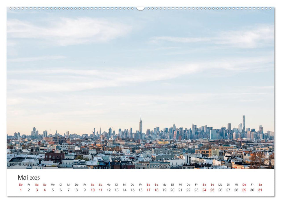 Brooklyn - Ein einzigartiger Stadtbezirk in New York. (CALVENDO Premium Wandkalender 2025)