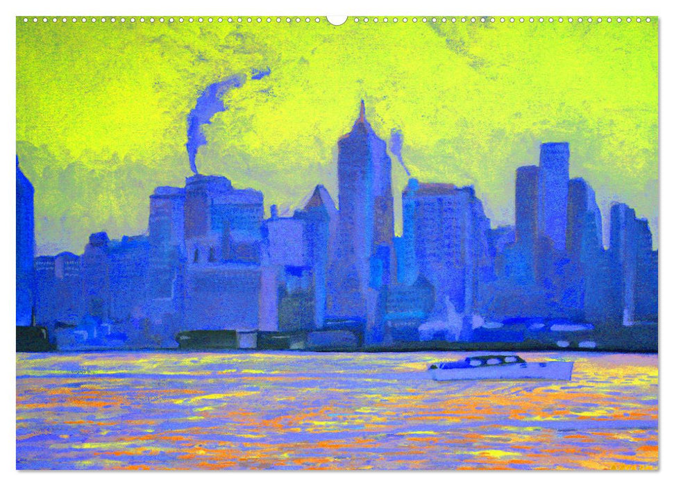 New York - Ansichten (CALVENDO Premium Wandkalender 2025)