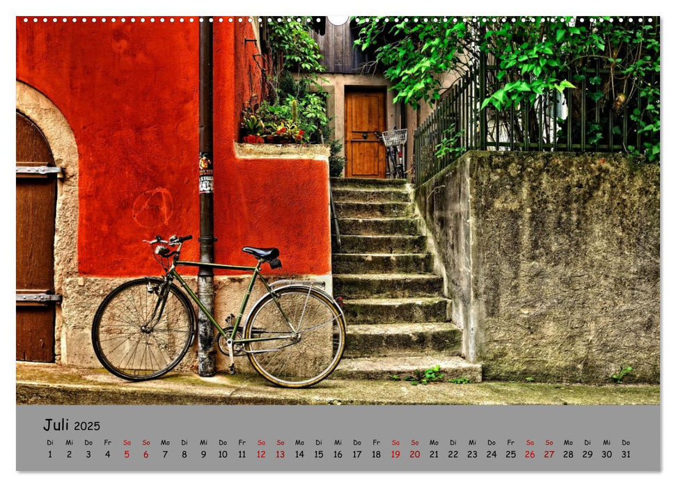 Liebe zum Fahrrad (CALVENDO Premium Wandkalender 2025)