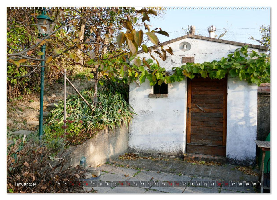 Kulturgut Kellergassen - Tradition und Geselligkeit im Weinviertel (CALVENDO Wandkalender 2025)